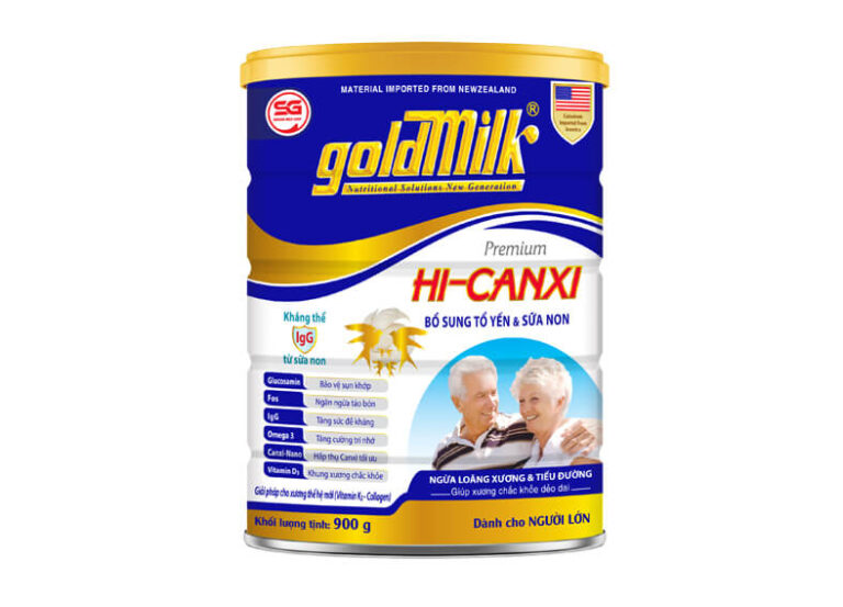 GoldMilk Hi-Canxi là giải pháp để có hệ xương chắc khỏe, dẻo dai