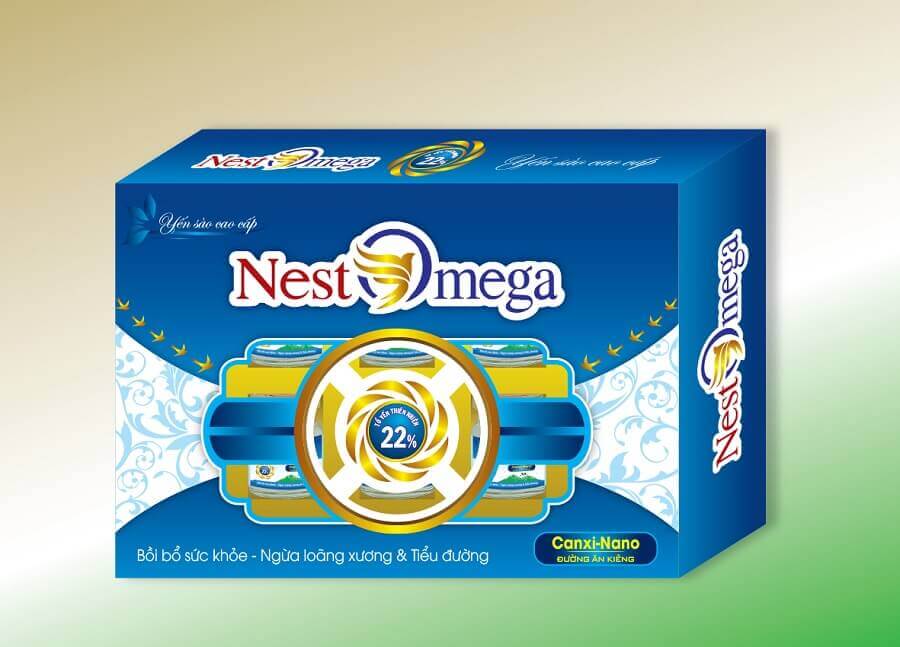 NestOmega - sản phẩm yến chưng sẵn chất lượng của Sgmilk
