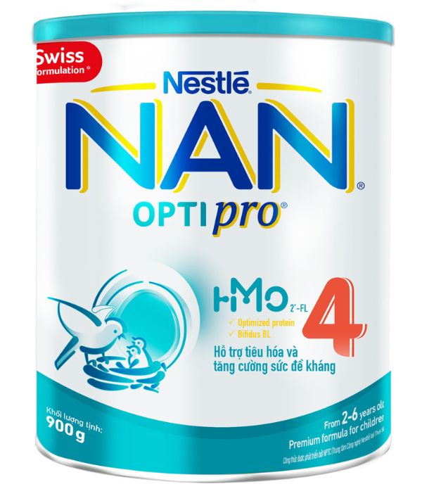 Sữa Bột Nestle NAN Optipro 4 cho bé từ 2-6 tuổi