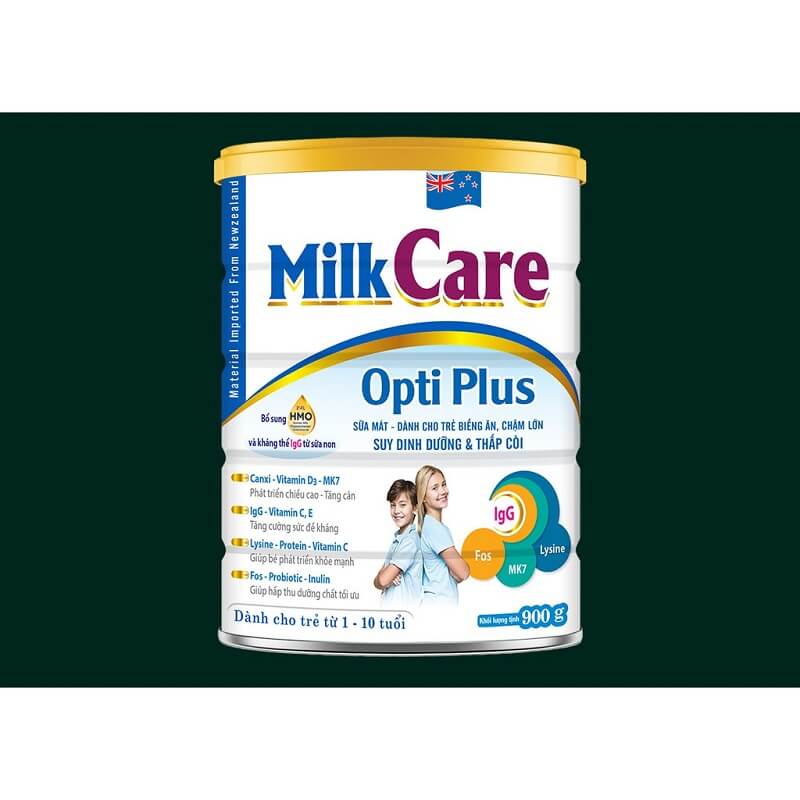 Sữa bột cho bé dưới 1 tuổi Milk Care Opti Plus 1 