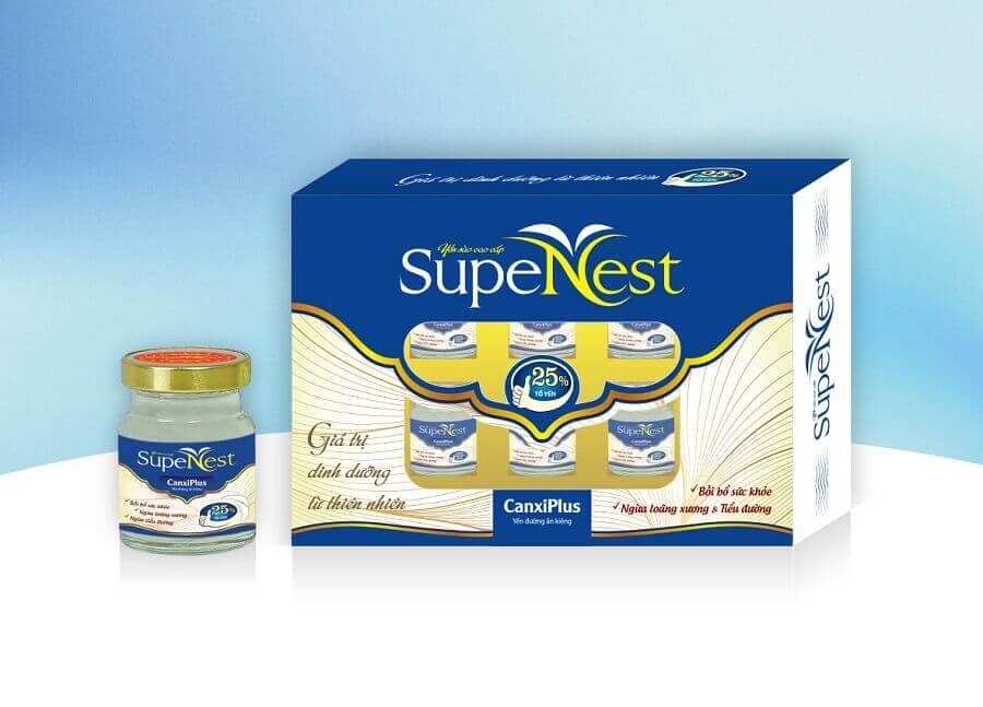 Sài Gòn Milk sữa non - tổ yến tốt cho bé cũng đã cho ra mắt dòng sản phẩm Yến SupeNest cho bé