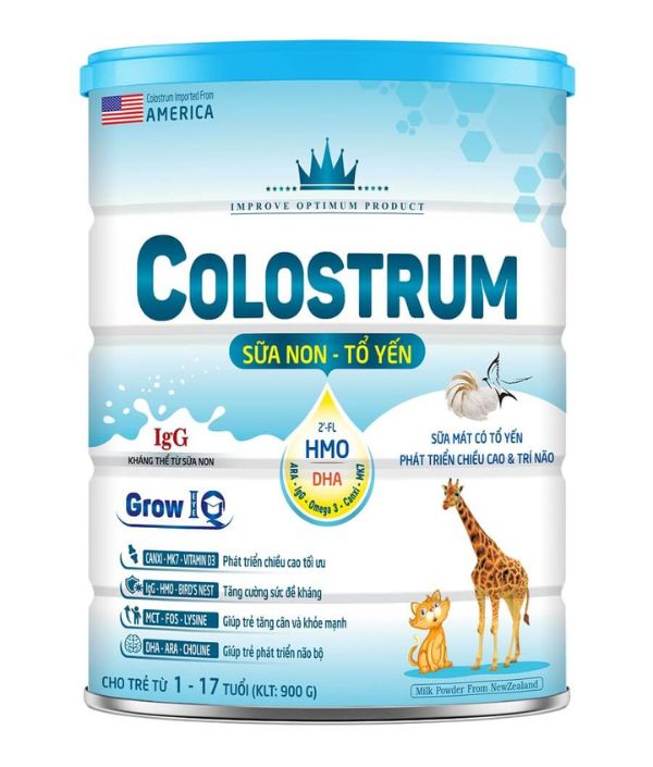 Sữa bột Colostrum GROW IQ