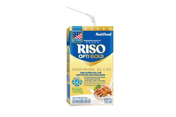 Sữa pha sẵn cho bé trên 1 tuổi hiệu Riso Opti Gold