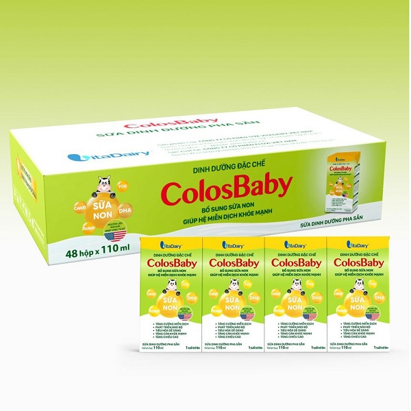 Sữa pha sẵn cho bé trên 1 tuổi Colosbaby đến từ VitaDairy